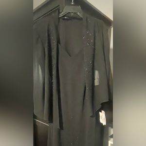 Black 2piece R&M Richard’s womens dress